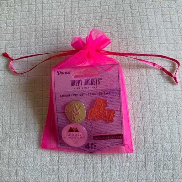 NWT Happy Jackets enamel pin set {4pcs.} - Picture 10 of 10